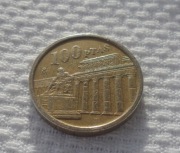 Hiszpania Król Jan Karol I Burbon ptas 100 peset 1994 KM# 935 Muzeum Prado