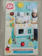 Duża kuchenka drewniana dla dzieci ELEFUN 