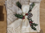 Poszewka poszewki 2 szt na poduszkę 45x45 święta świąteczna efekt 3d