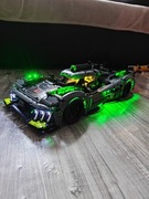 LEGO Technic PEUGEOT 9X8 Le Mans Hybrid 42156 + oświetlenie