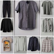 Zestaw ubrań męskich na co dzień i eleganckich rozm S/M