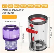 Filtrem do odkurzaczy bezprzewodowych Dyson V11 i V15 Detect.
