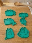 PUSHEEN ZESTAW FOREMEK CIASTKA WYKRAWACZE 
