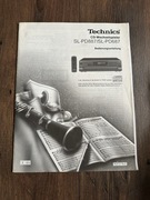 Oryginalna instrukcja obsługi zmieniarki CD Technics SL-PD887  687 j niem