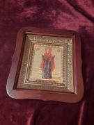 Ikona prawosławna w kiocie Matka Boska Nieruszymaja Stiena.