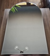 Lustro zaokrąglone szlifowane 50 cm x 80 cm stan BDB