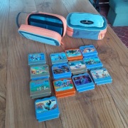 Vtech gry kartridże game konsola 2xetui ładowarki 