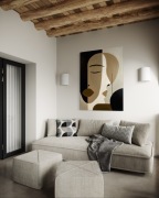 Obraz ręcznie malowany, abstrakcja do nowoczesnego wnętrza 