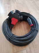 Przedłużacz budowlany Gumowy 3x 2,5 mm2 .25mb