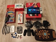 Nintendo Switch Oled. Mega zestaw. Jak nowy.