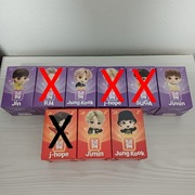 5x Bts McDonald’s tiny tan nowe figurki zestaw
