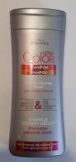 Joanna Ultra Color szampon z płukanką różowe odcienie 
