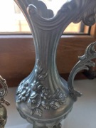 Włoski wazonik dzbanuszek Peltrato cyna