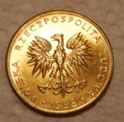 5 zł 1988 -jak na skanie - menniczy