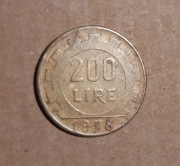 Moneta 200  LIRE 1978r