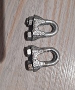 Zacisk kabłąkowy do lin stalowych 