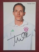 Thomas Tuchel oryginalny autograf! Bayern Chelsea PSG BVB