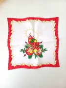 bialy swiateczny bieznik obrus na swieta bozego narodzenia serwetka