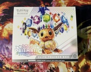 Pokémon Prismatic Evolutions ETB NIEKOMPLETNE PUDEŁKO