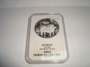 KONGO 10 FRANKÓW 2007 - BAWÓŁ GRADING GCN PR68