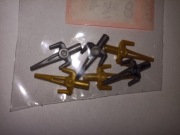 Lego broń sztylet miecz Sai 98139 6szt-5zl mix kol