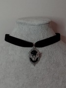 Gotycki choker z nietoperzem