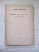 S. Hartman, J. Mikusiński - teoria miary i całki Lebesgue'a
