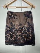 Spódnica złota czarna koronkowa Next roz. 38