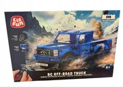 ELEFUN Klocki Zdalnie sterowana terenówka 598el. NIEBIESKI