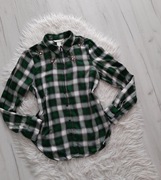H&M świetna koszula w kratę koralikowe żuczki 36