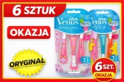 Gillette Venus Maszynki do Golenia 6 szt. | ORYGINAŁ | OKAZJA