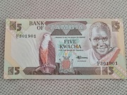 Zambia 5 Kwacha UNC