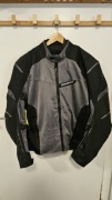 Kurtka motocyklowa Shima Rush 2.0 Vent r. 4XL czarno-szara