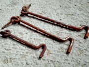 Stare przedwojenne haczyki skoble 1921 rok.