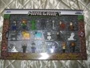 Minecraft Metalowe Figurki 20 sztuk Nowe