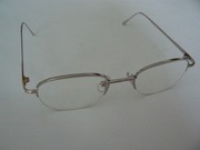 Lotos 18K pr.750 gold białe złoto okulary oprawki 