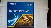 nowa płyta MSI B250M PRO-VD  socket 1151 + nowy procesor Intel Core i5-6500