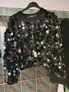 Bluzka z dużych cekinów