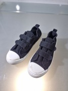 Tenisówki na Rzepy Chłopięce Młodzieżowe Czarne Rozmiar 34 WF