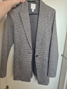  Klasyczna Marynarka H&M w Pepitkę rozmiar S 36