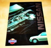 Prospekt Nissan Micra, Sunny, Primera, Serena, Terrano II j.polski !