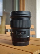 Sigma 50mm f/1.4 DG ART moc Canon EF pełny zestaw