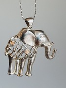 Piękna zawieszka słonia "na szczęście", Tajlandia