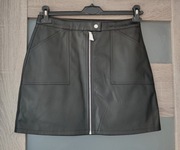 Spódniczka mini z ekoskóry Cropp XL 