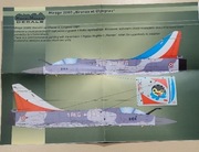 Kalkomanie Mirage 2000C 1:48 ModelMaker