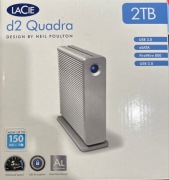 Nowy dysk zew. LACIE 2TB - USB3.0 eSATA FireWire 800