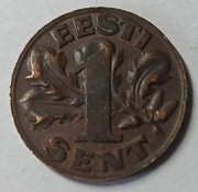 MONETA 1 SENT ESTONIA 1929. (187)