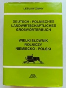 Wielki słownik rolniczy niemiecko-polski - Lesław Zimny 