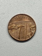 Moneta kolekcjonerska one penny 2013 rok