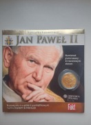 Numizmat platerowany 24 - karatowym złotem